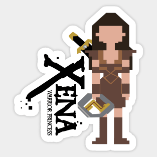 xena warrior princess Sticker